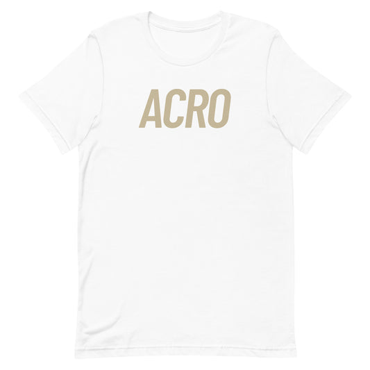 ACRO PATTERN TEE - WHITE